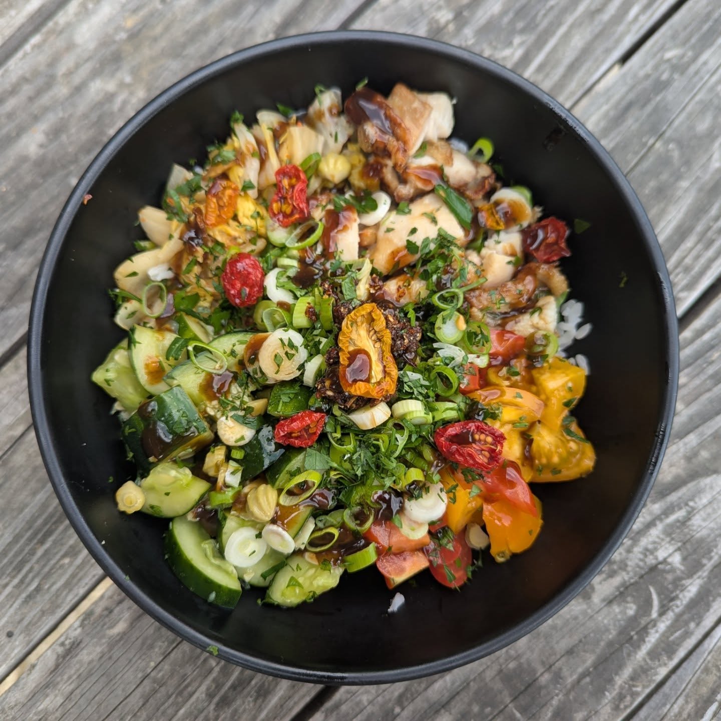 I've been eating a lot of rice bowls lately and I thought I'd share some basics that I've learned since eating them.