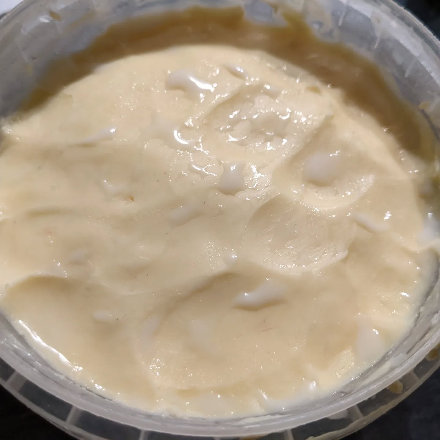 Fermented butter.