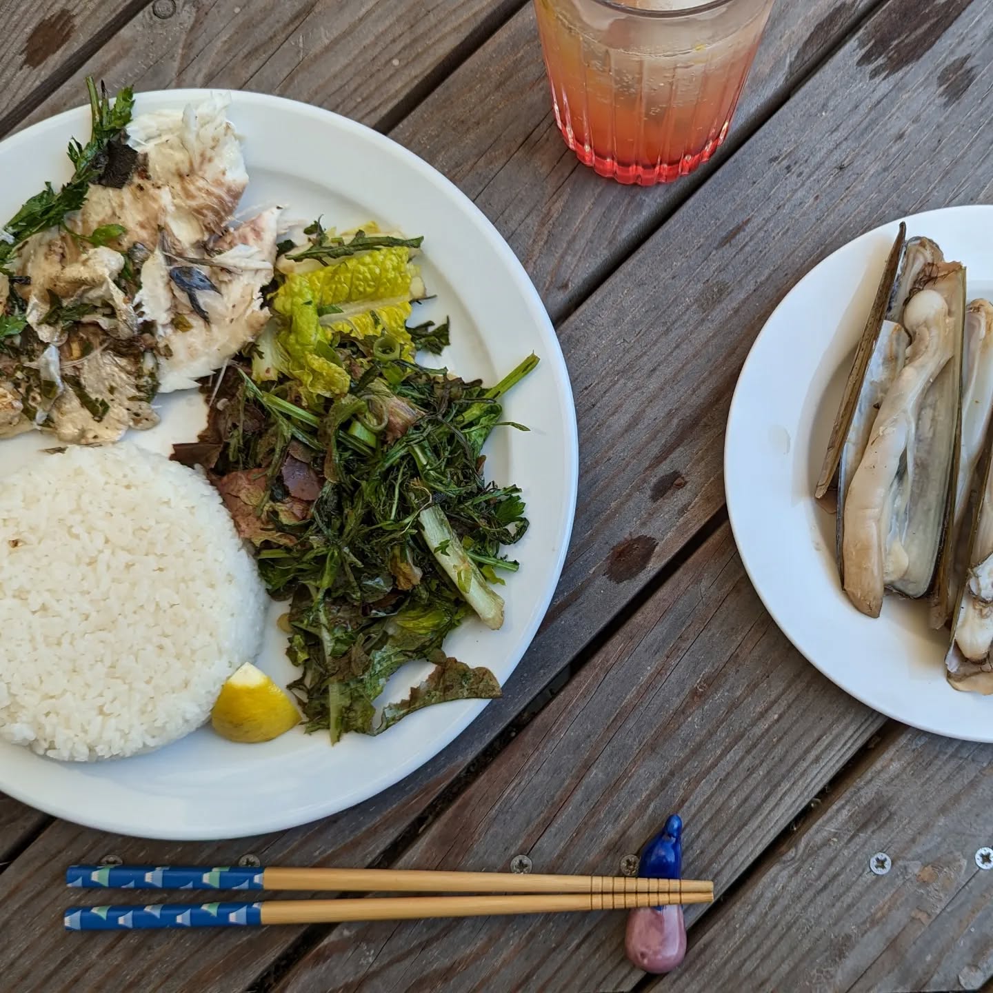 Lovely Sunday afternoon dinner.