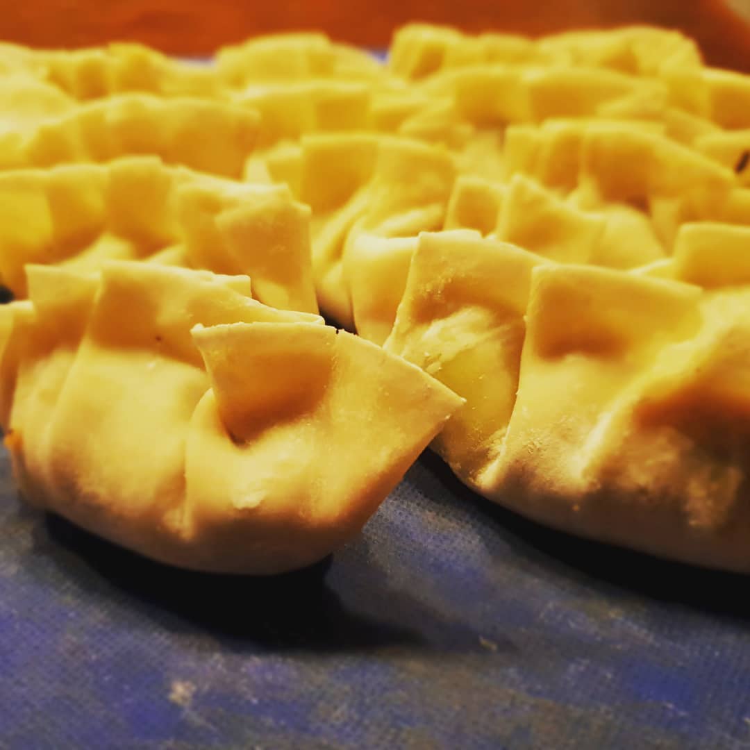 Japanese gyoza.