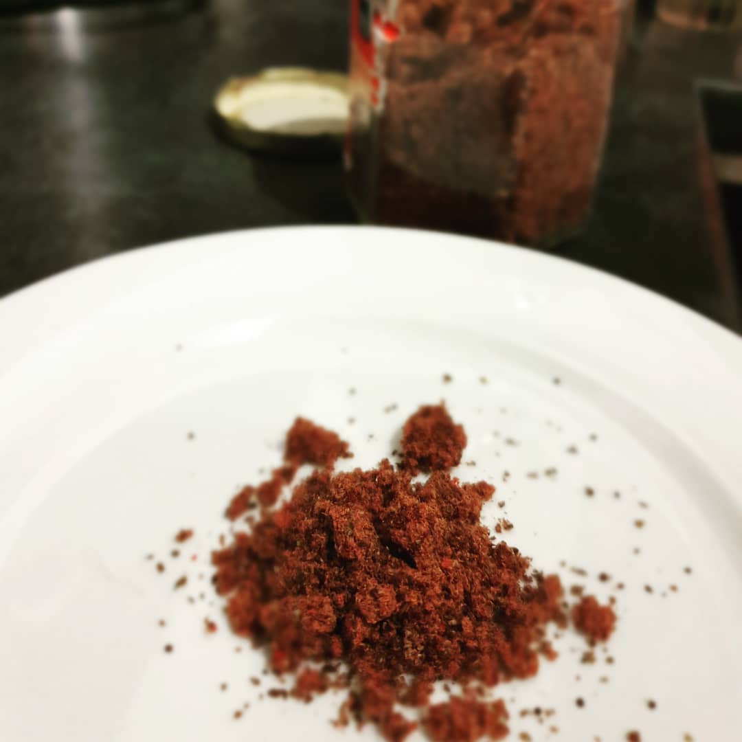 Foraged sumac.